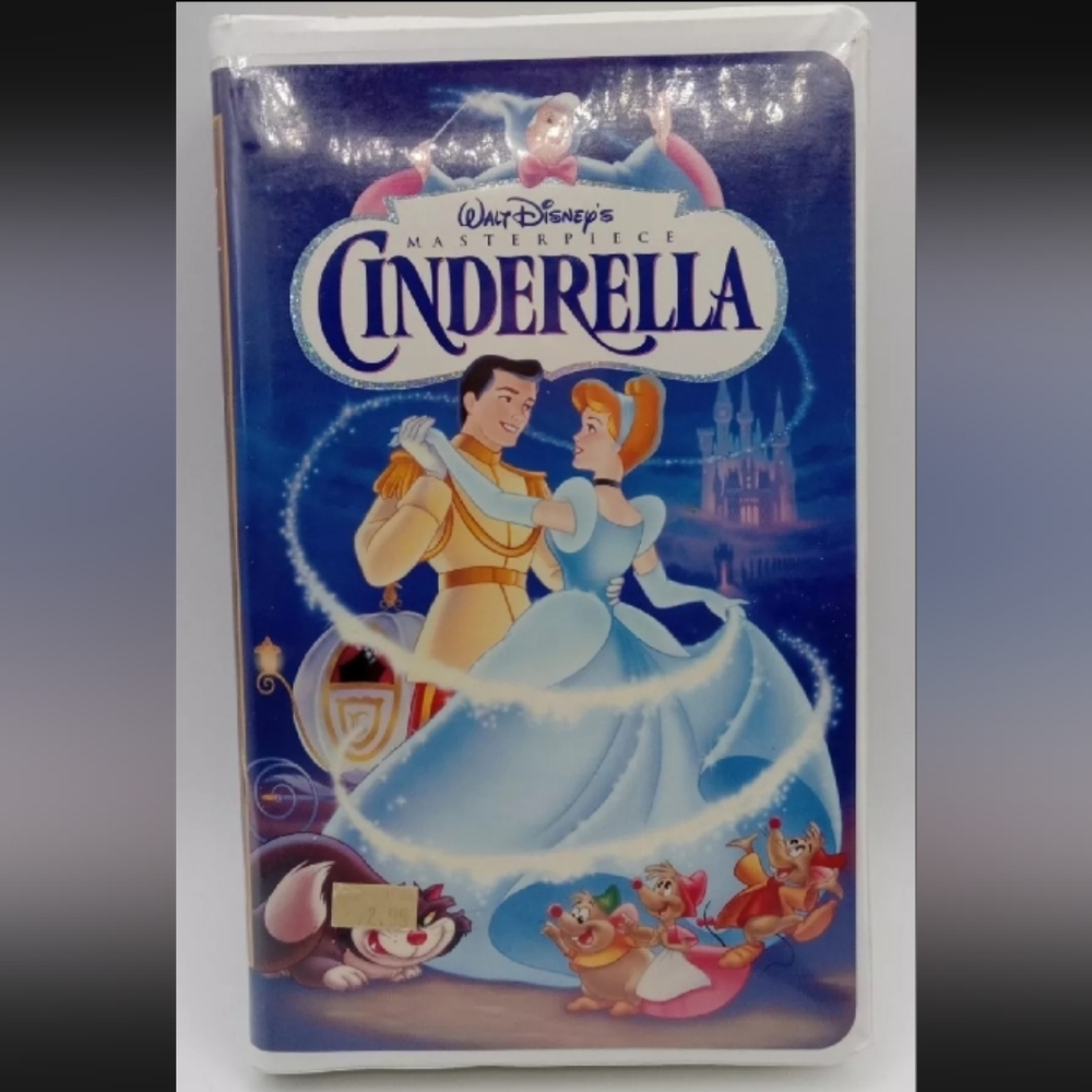 Walt Disney's Masterpiece Cinderella VHS  Masterpiece Collection 1995 Vintage